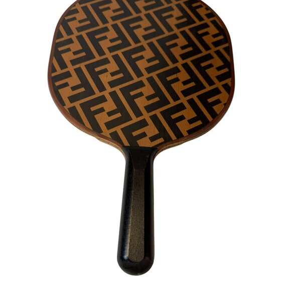 NEW FENDI Table Tennis (Pickle Ball) Paddle/Ball Racket w/ 3 balls Set - Picture 15 of 16